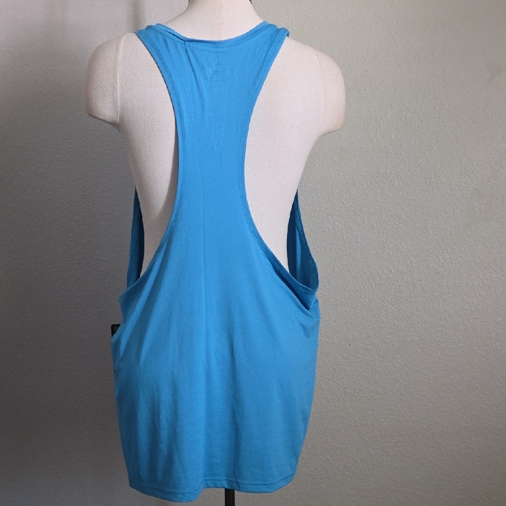 Men Under Armour Vibrant Blue Athletic Tank - Picture 2 of 5